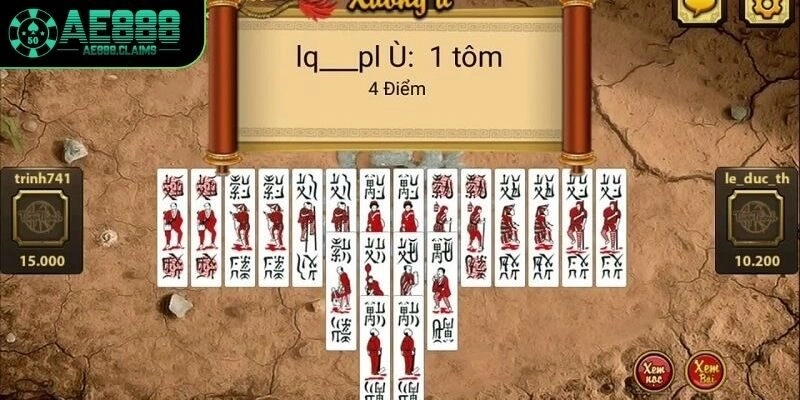 Luật chơi và chiến thuật cơ bản trong bài chắn