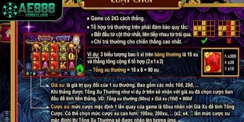 Hướng Dẫn Cách Chơi Kho Tàng Ngũ Long Ae888